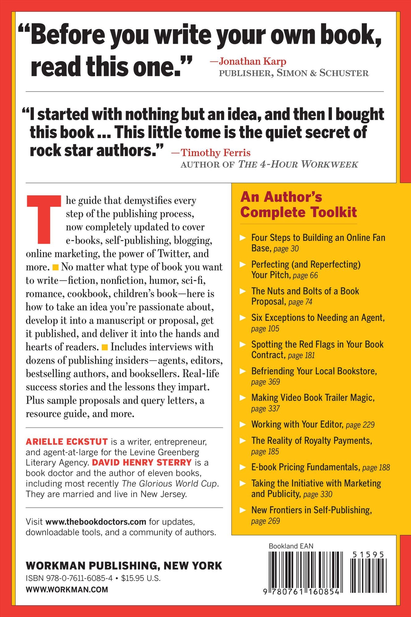 The Essential Guide to Getting Your Book Published: How to Write It, Sell It, and Market It . . . Successfully