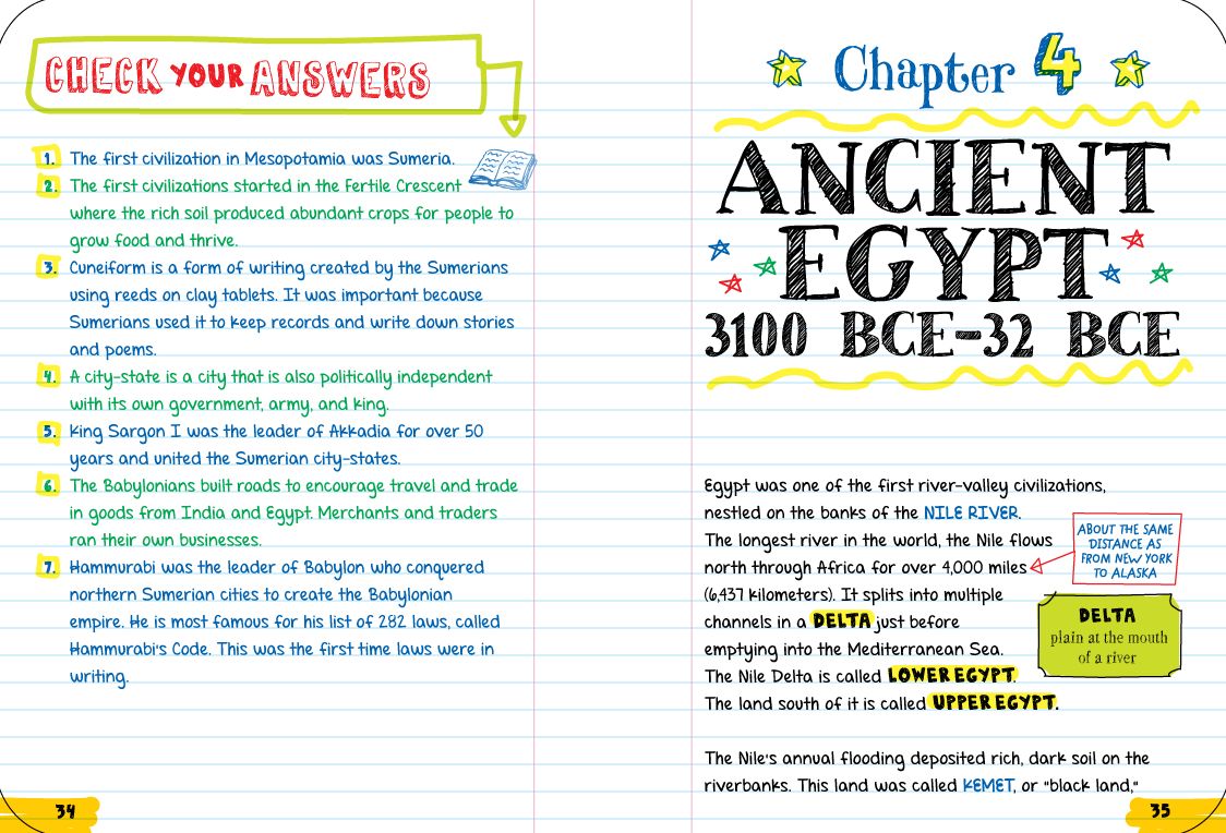 Everything You Need to Ace World History in One Big Fat Notebook: The Complete Middle School Study Guide