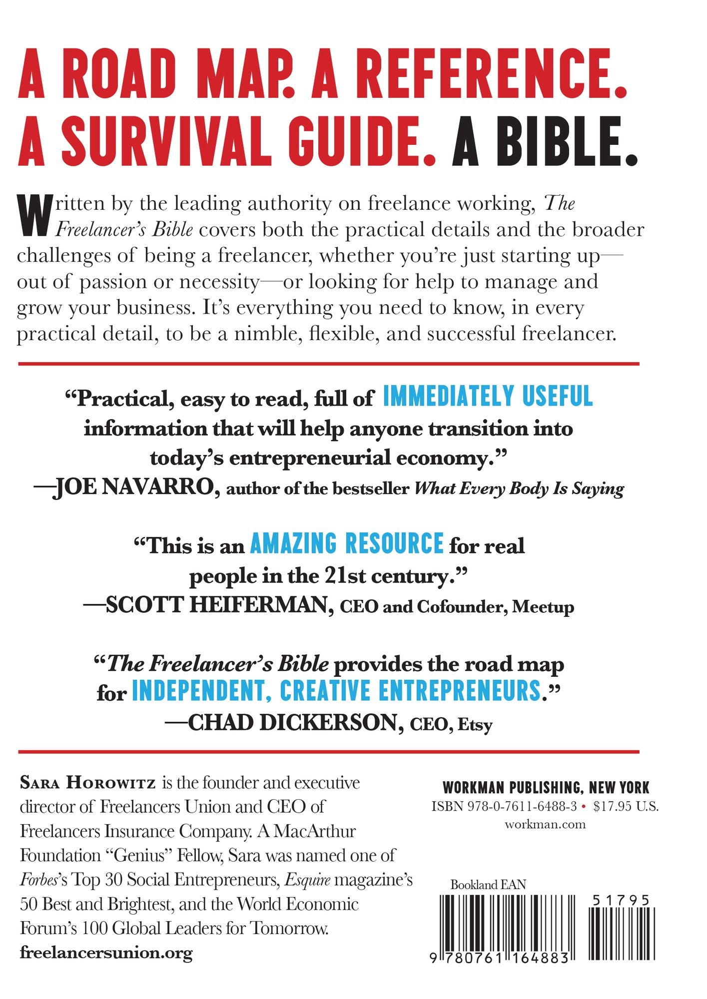 The Freelancer's Bible: Everything You Need to Know to Have the Career of Your Dreams-On Your Terms