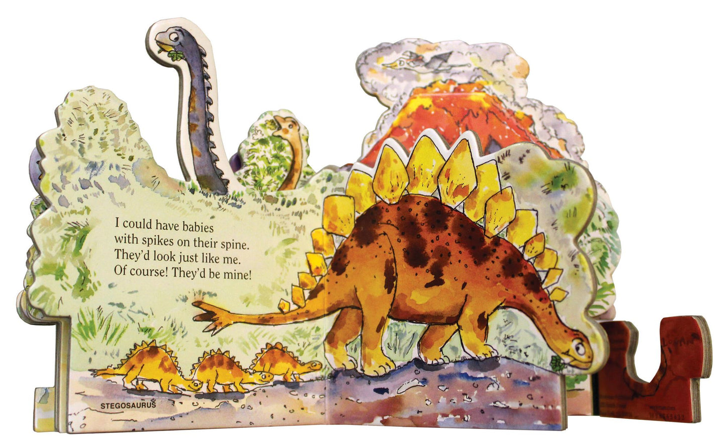 The Land of Dinosaurs: A Mini-House Book