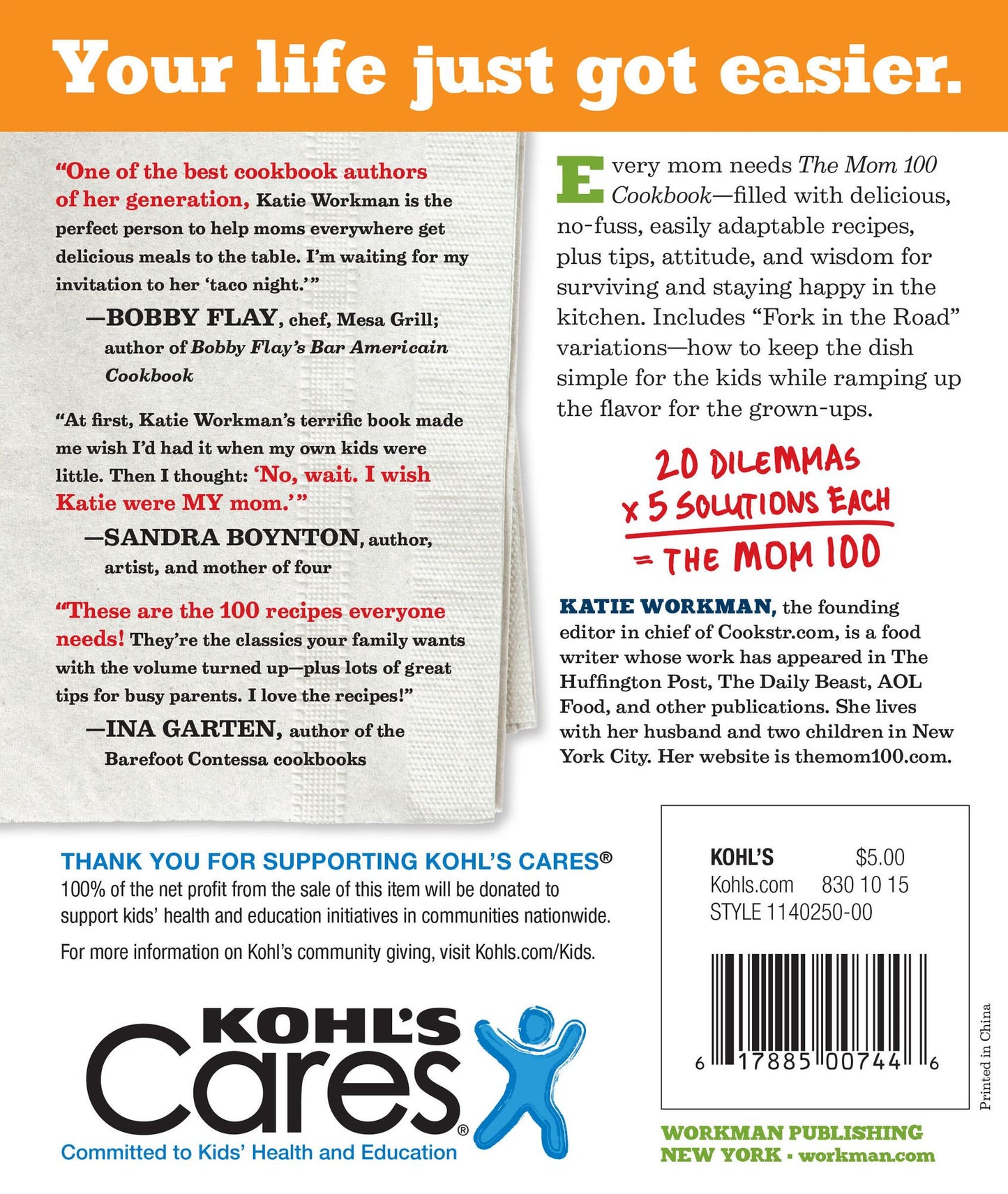The Mom 100 Cookbook: 100 Recipes Every Mom Needs in Her Back Pocket