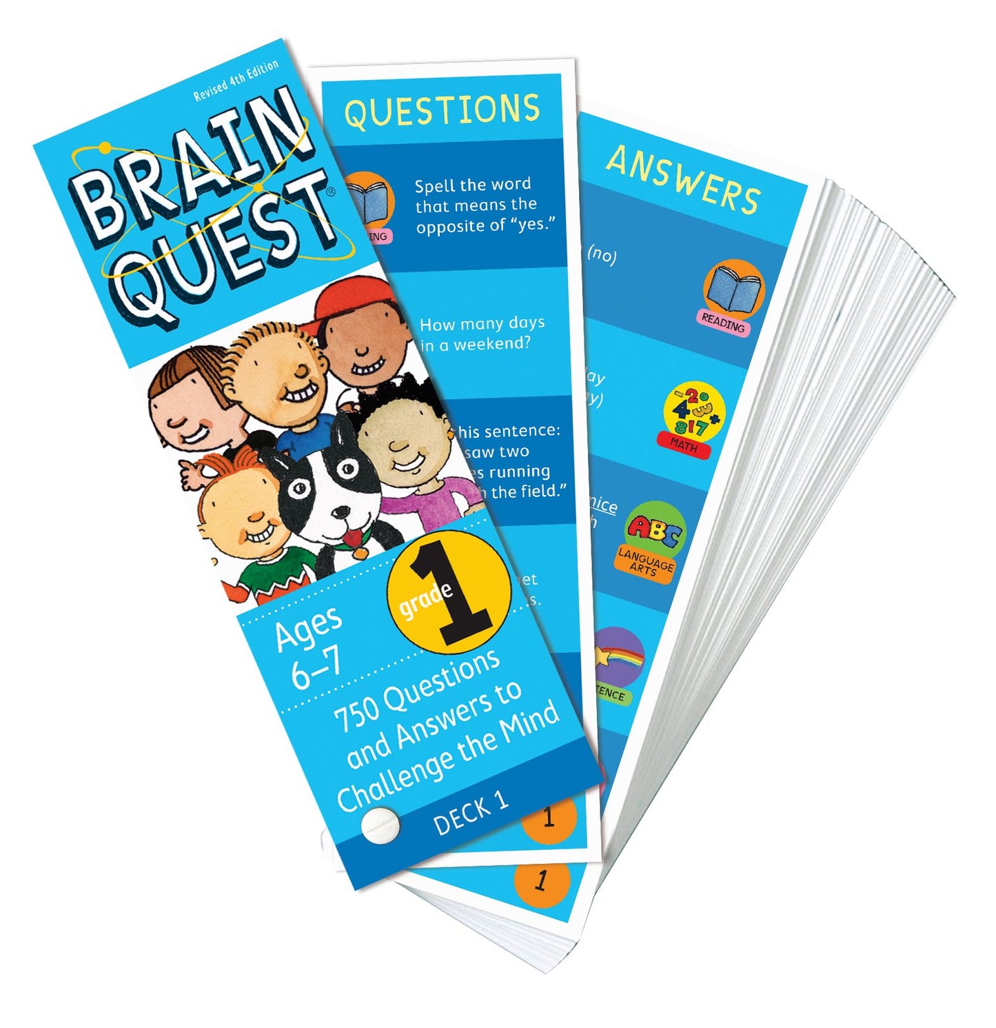 Brain Quest Grade 1, revised 4th edition: 750 Questions and Answers to Challenge the Mind