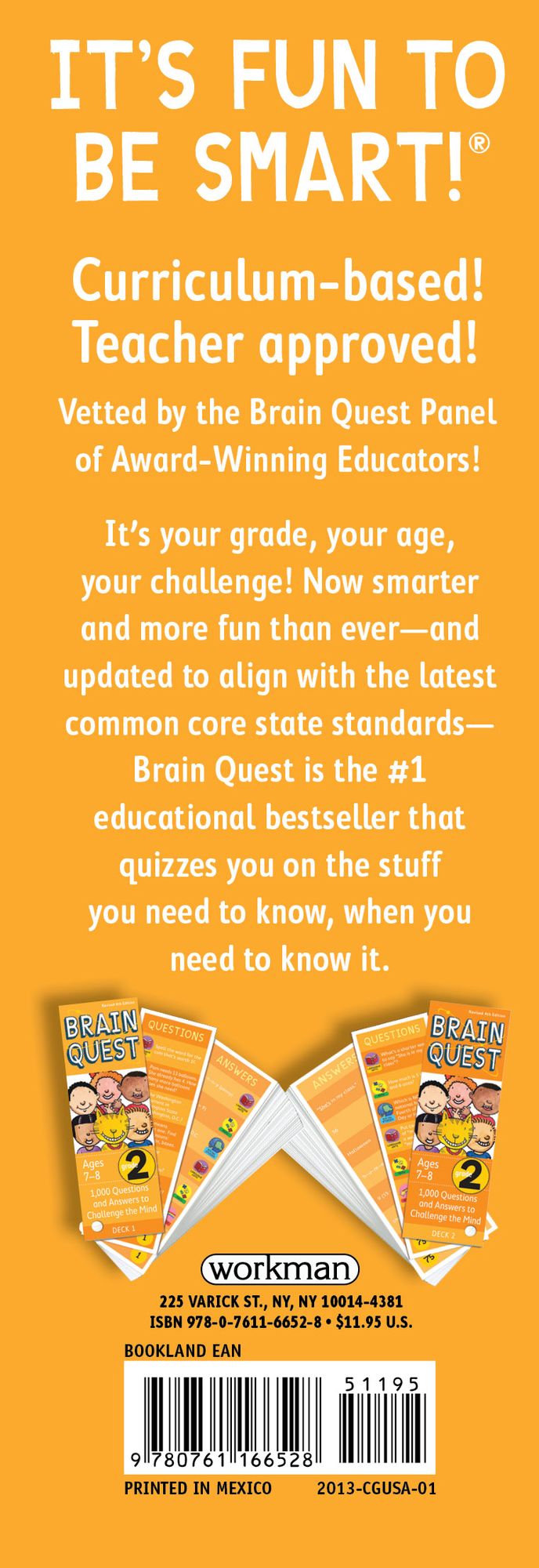 Brain Quest Grade 2, revised 4th edition: 1,000 Questions and Answers to Challenge the Mind