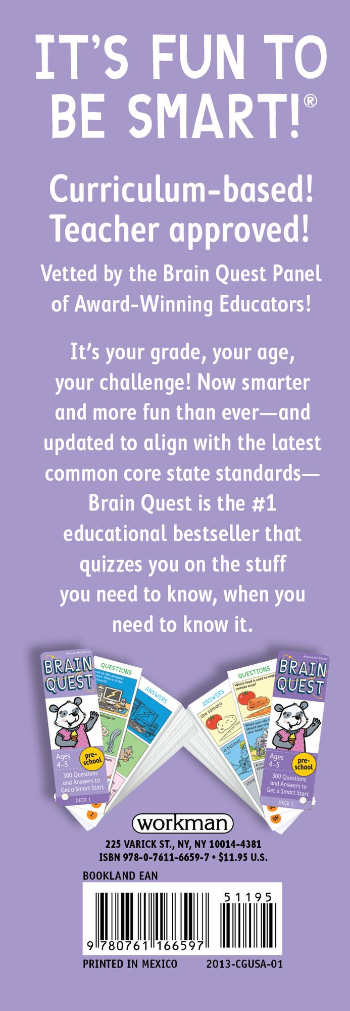 Brain Quest Preschool, revised 4th edition: 300 Questions and Answers to Get a Smart Start