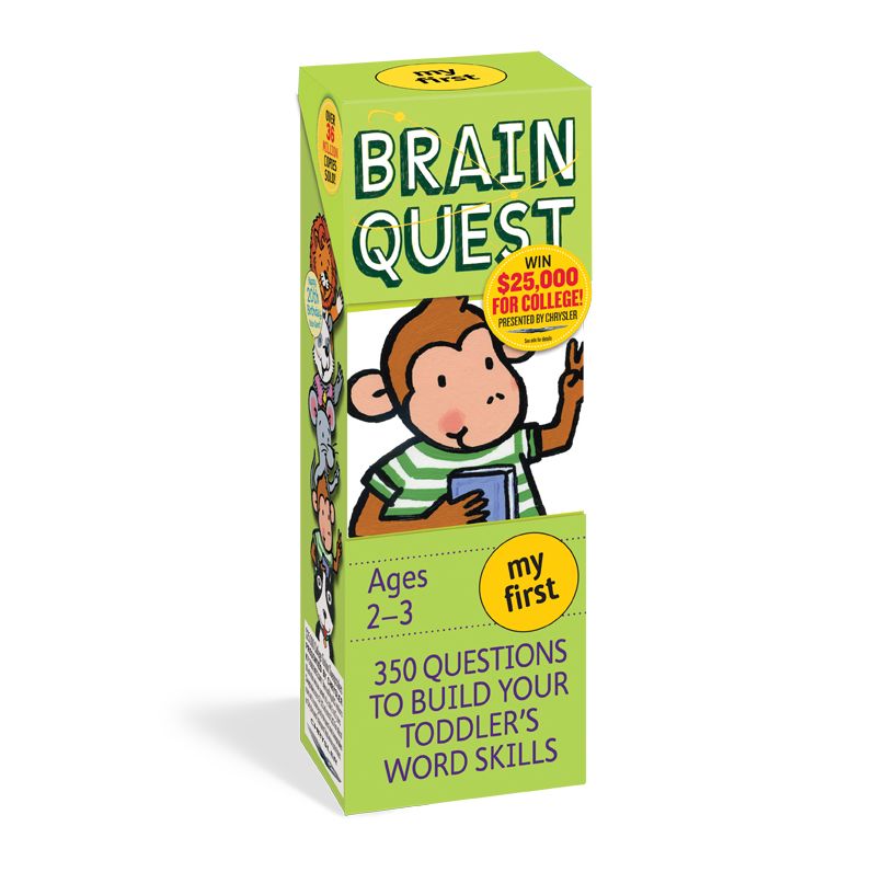 My First Brain Quest, revised 4th edition: 350 Questions and Answers to Build Your Toddlers Word Skills