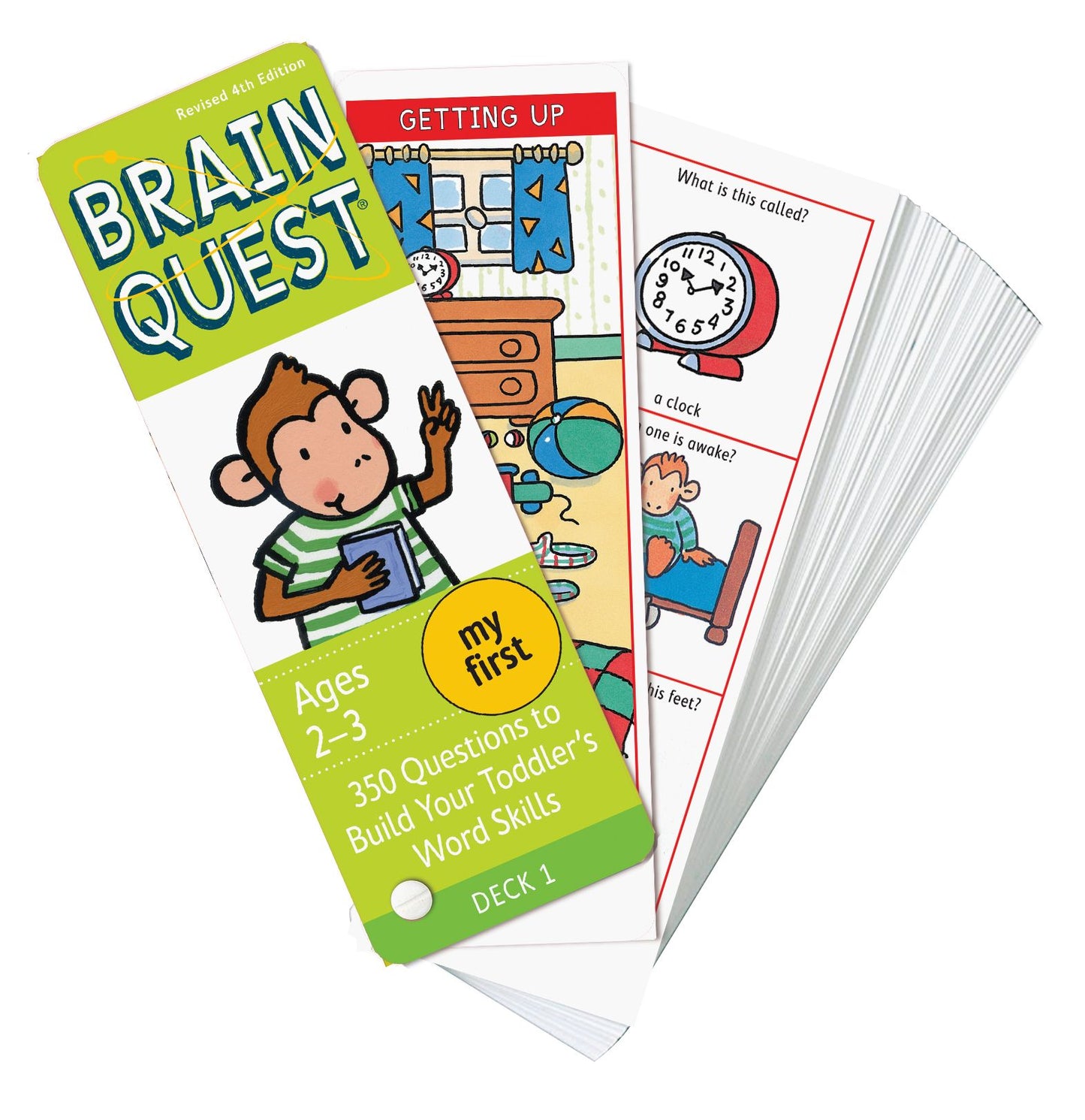 My First Brain Quest, revised 4th edition: 350 Questions and Answers to Build Your Toddlers Word Skills