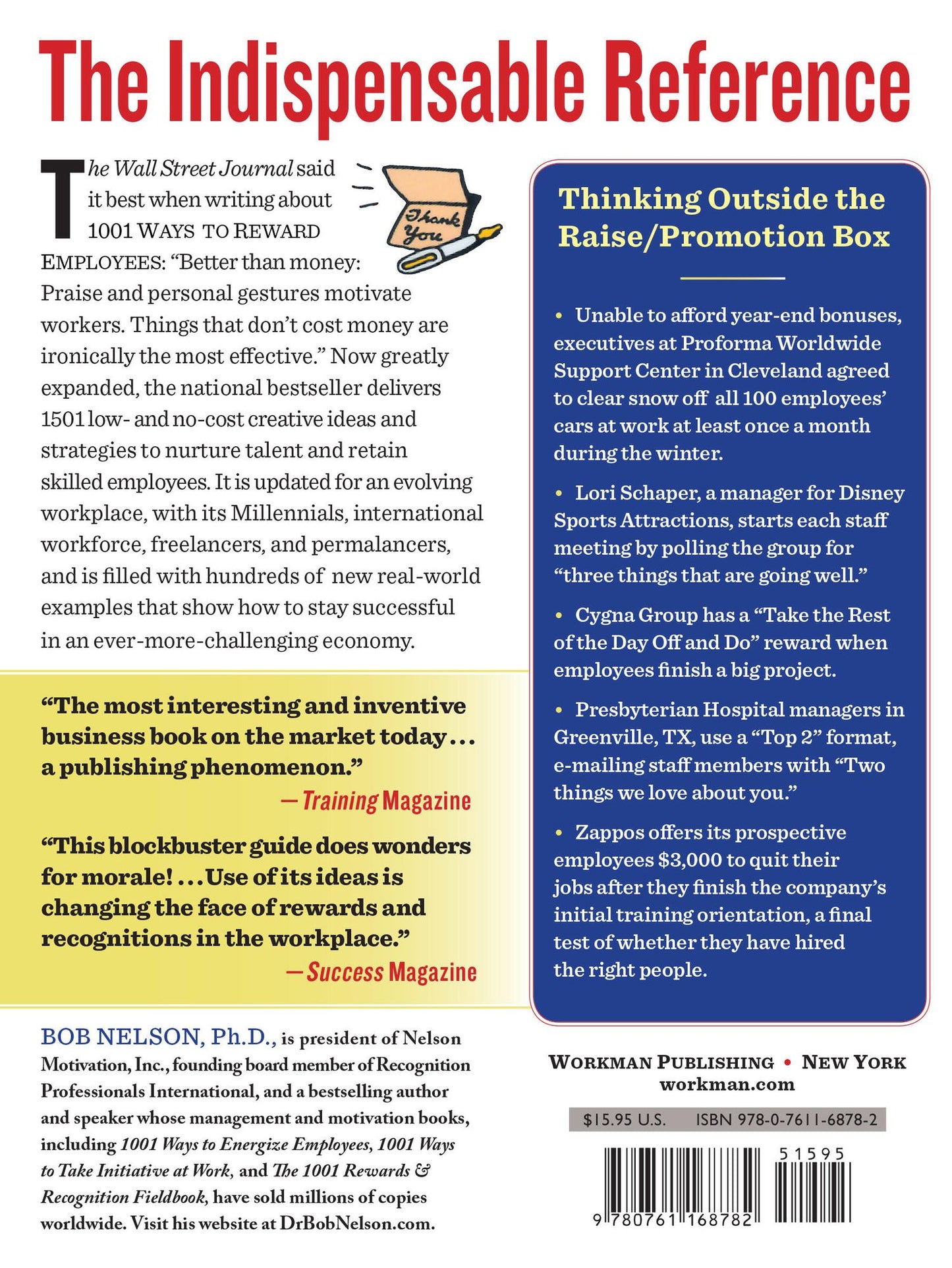 1501 Ways to Reward Employees