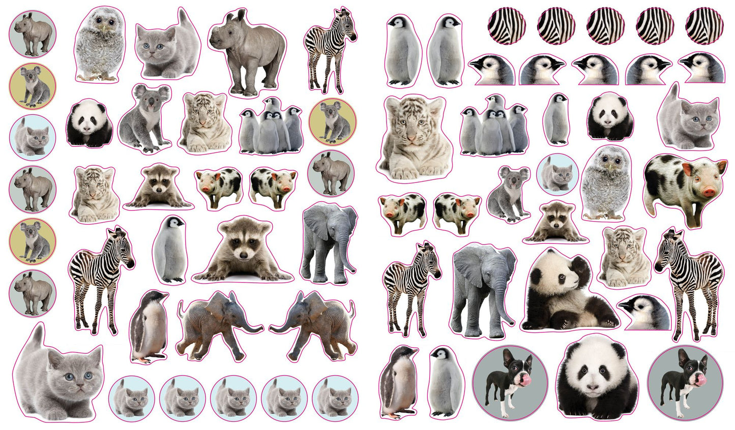 Eyelike Stickers: Baby Animals