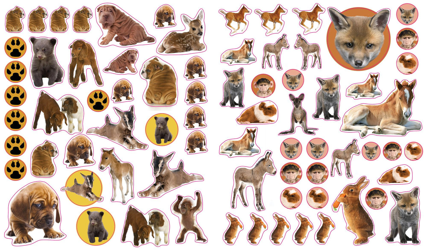 Eyelike Stickers: Baby Animals