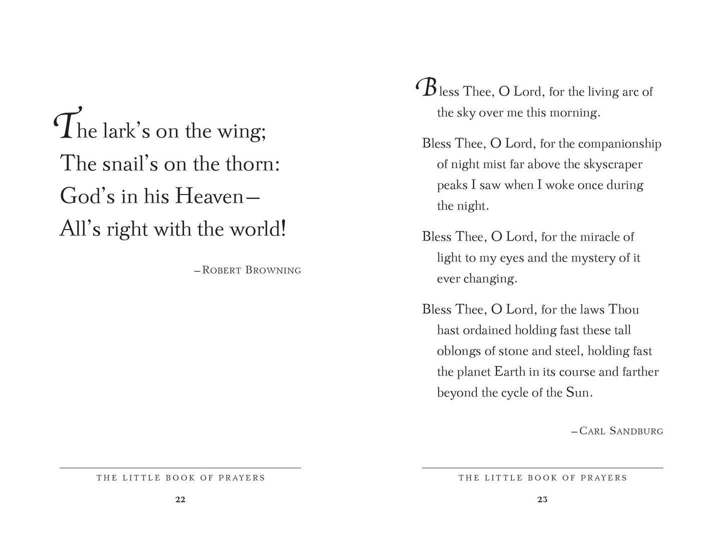 The Little Book of Prayers