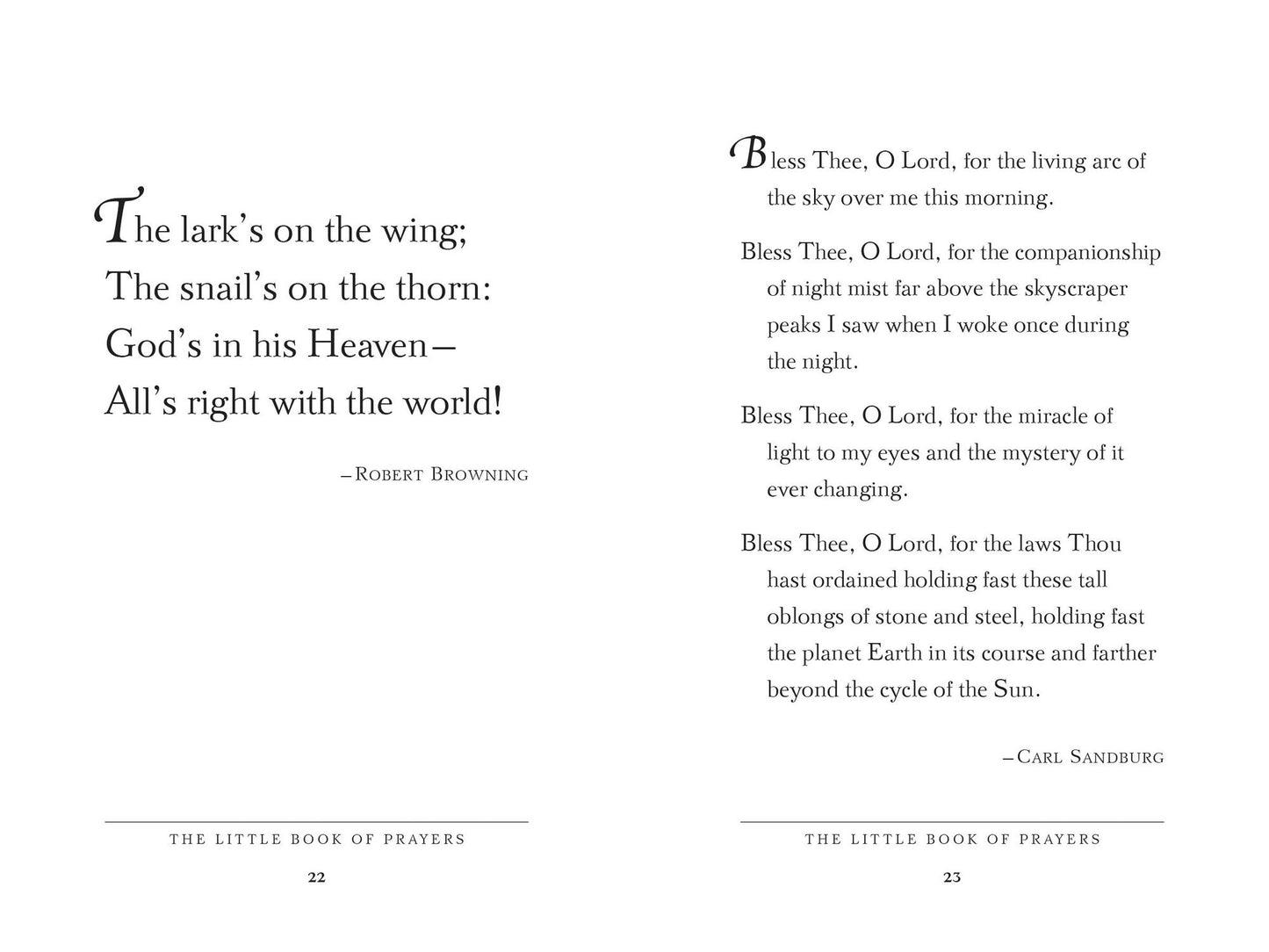 The Little Book of Prayers