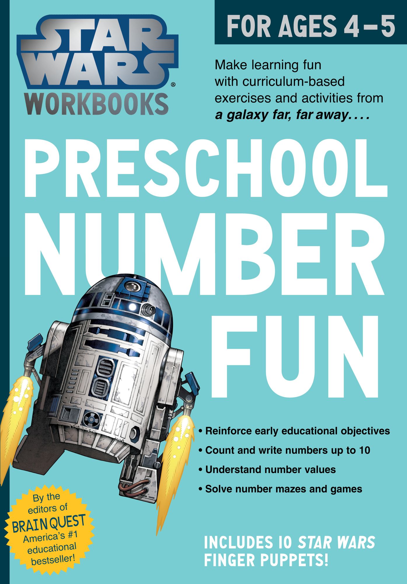 Star Wars Workbook: Preschool Number Fun!
