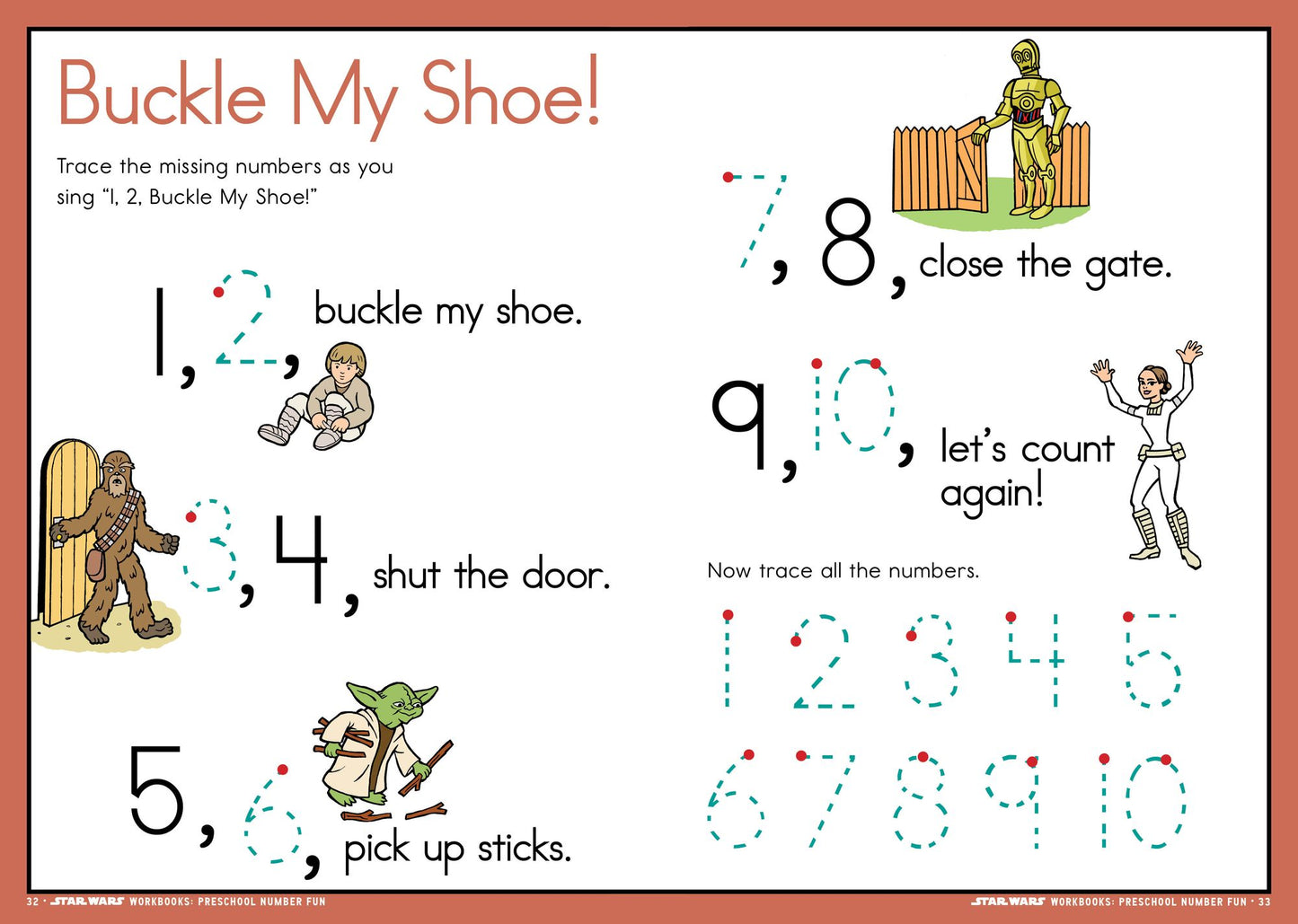 Star Wars Workbook: Preschool Number Fun!