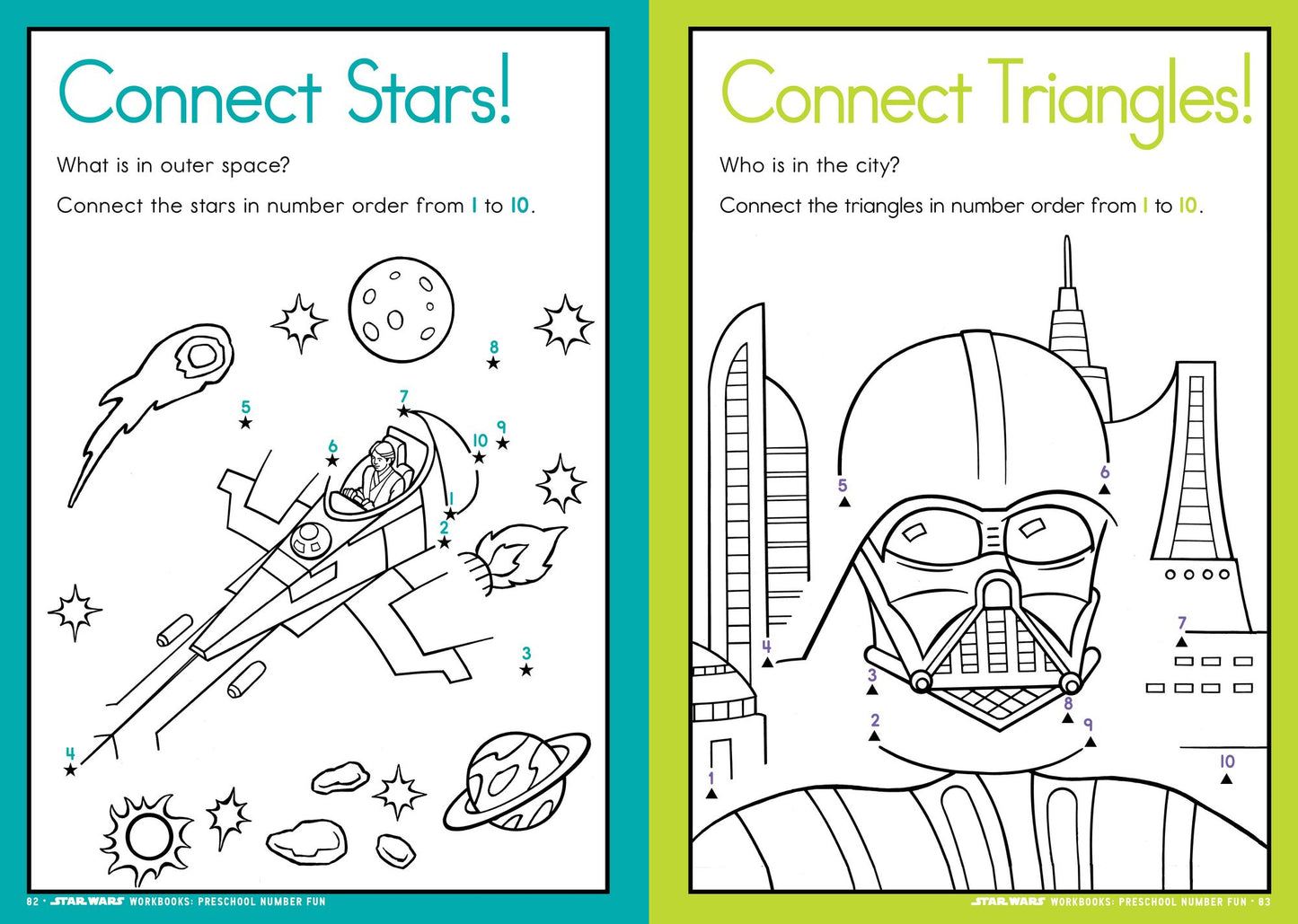 Star Wars Workbook: Preschool Number Fun!