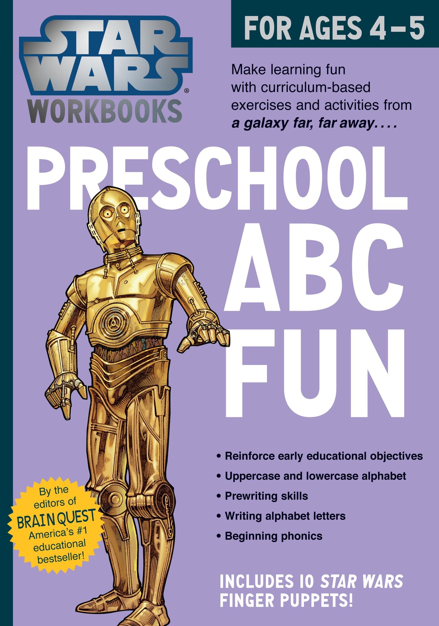 Star Wars Workbook: Preschool ABC Fun!