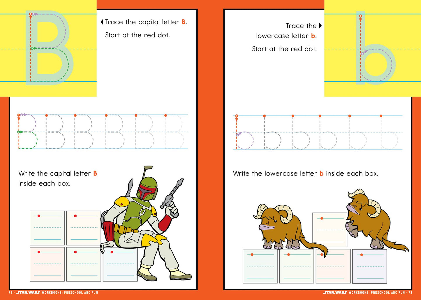 Star Wars Workbook: Preschool ABC Fun!