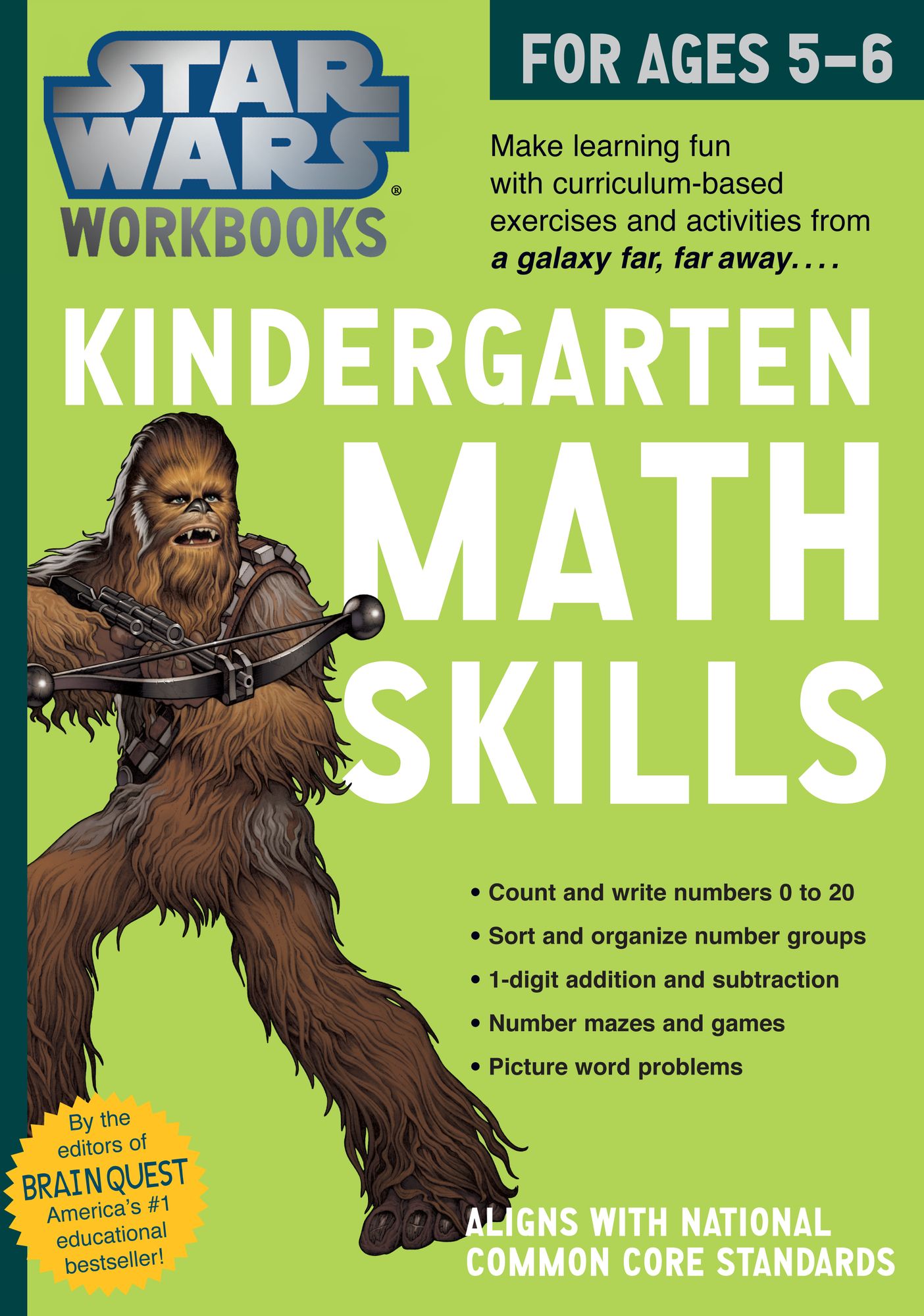 Star Wars Workbook: Kindergarten Math!