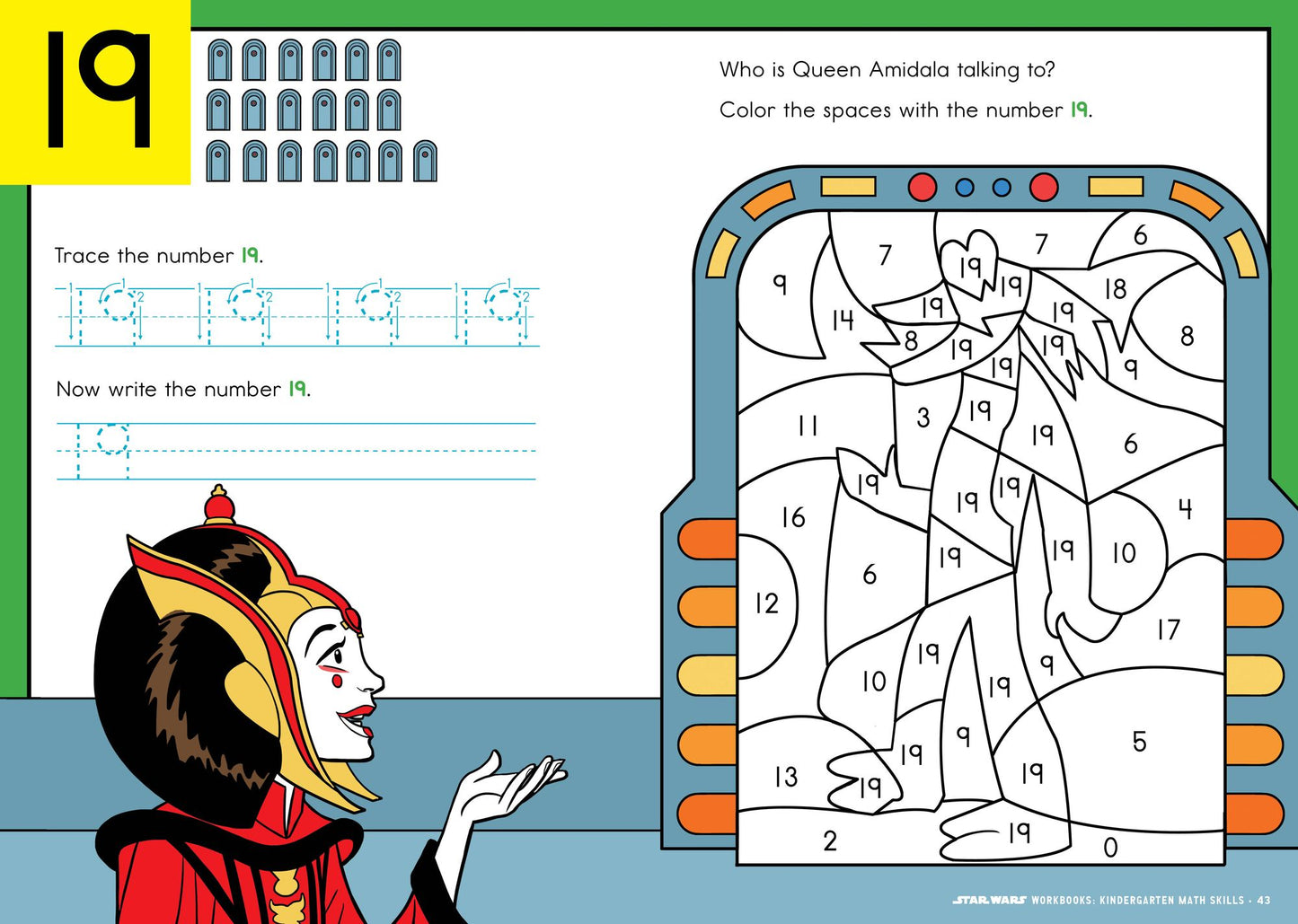 Star Wars Workbook: Kindergarten Math!