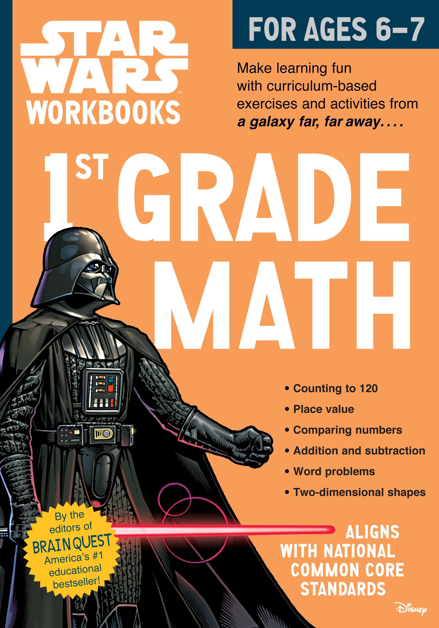 Star Wars Workbook: Grade 1 Math!