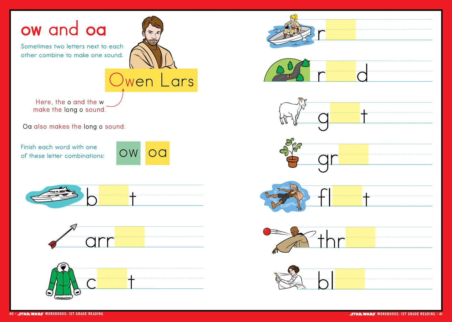 Star Wars Workbook: Grade 1 Reading!
