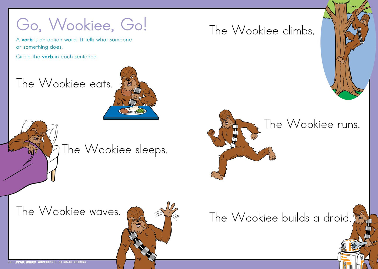 Star Wars Workbook: Grade 1 Reading!