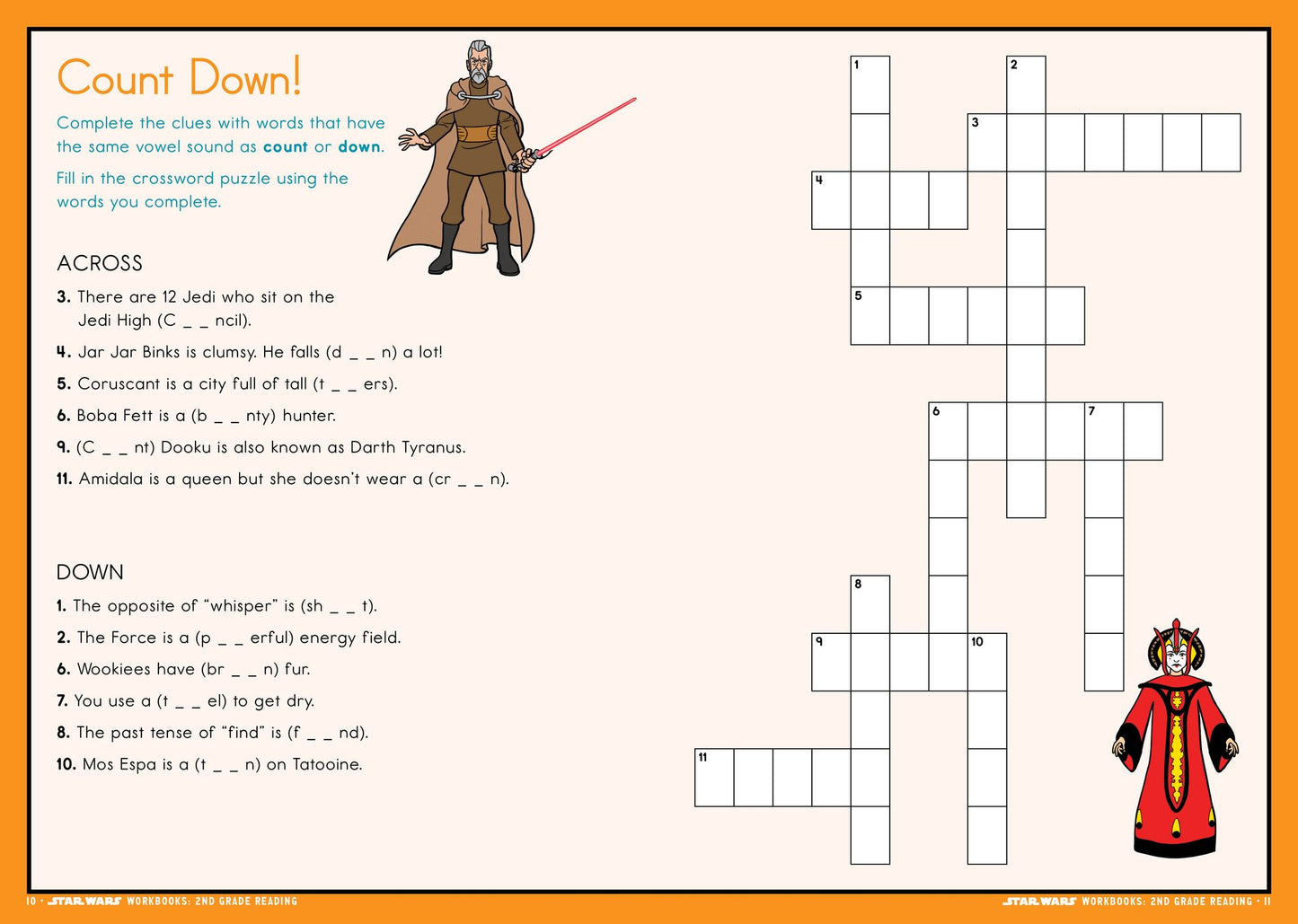 Star Wars Workbook: Grade 2 Reading!