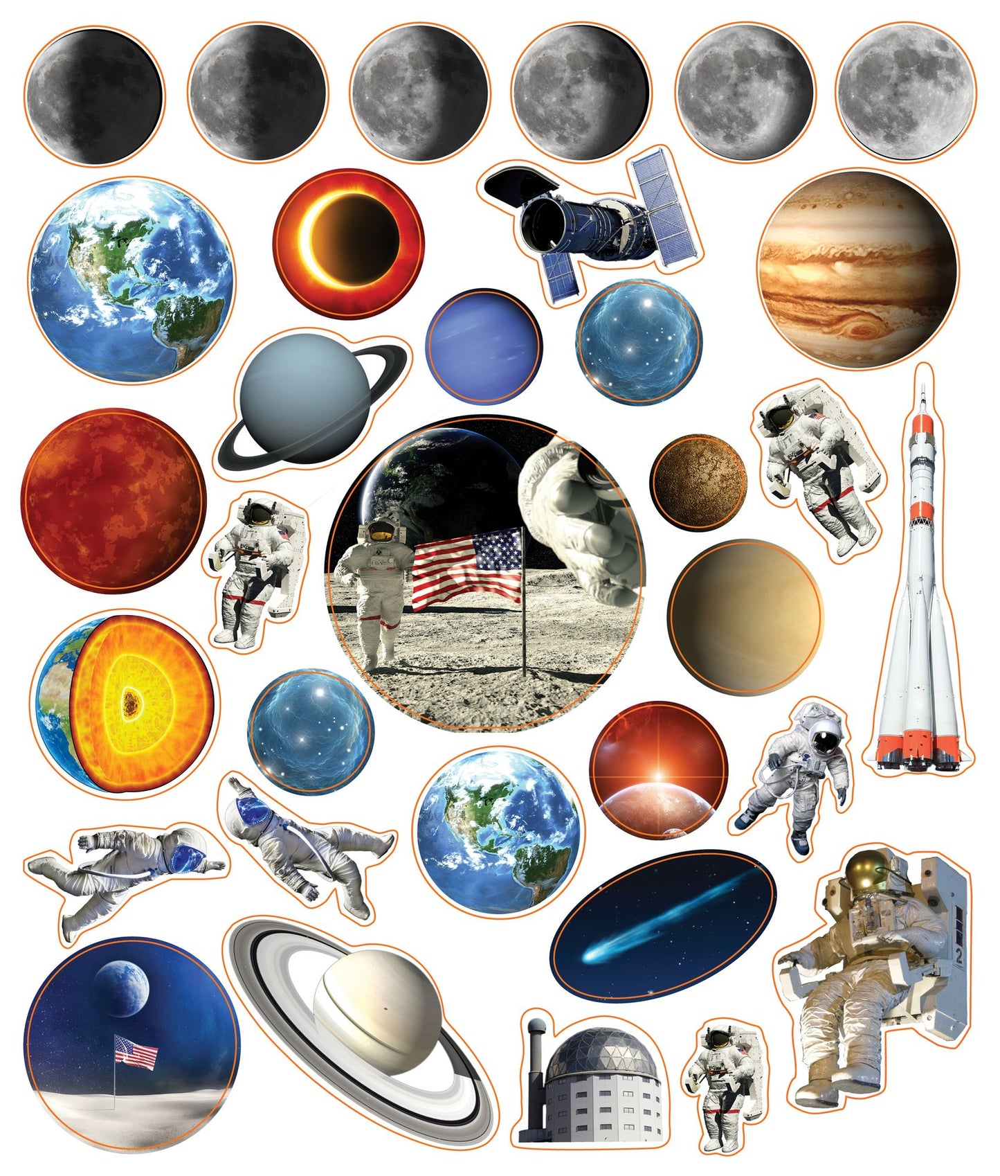 Eyelike Stickers: Space