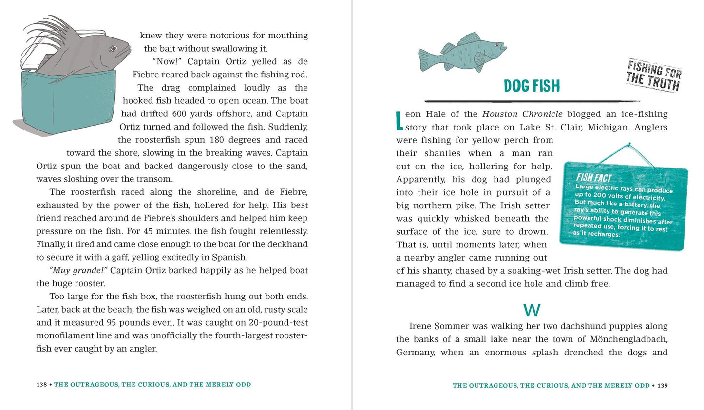 Incredible--and True!--Fishing Stories: Hilarious Feats of Bravery, Tales of Disaster and Revenge, Shocking Acts of Fish Aggression, Stories of Impossible Victories and Crushing Defeats