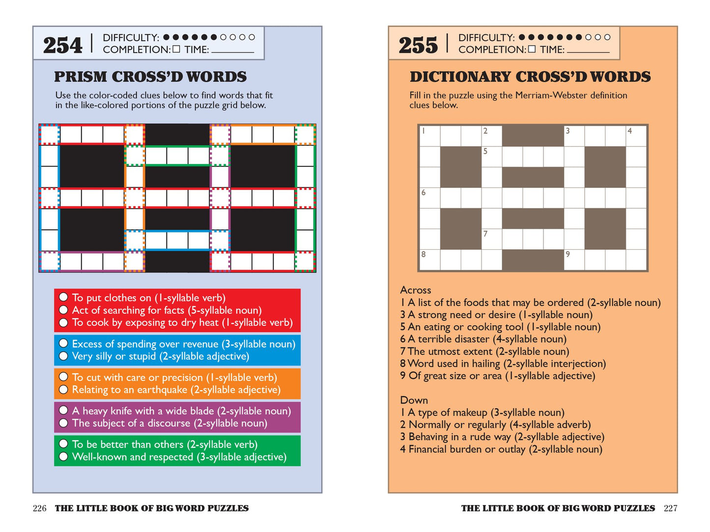 The Little Book of Big Word Puzzles: Over 400 Synonym Scrambles, Crossword Conundrums, Word Searches & Other Brain-Tickling Word Games