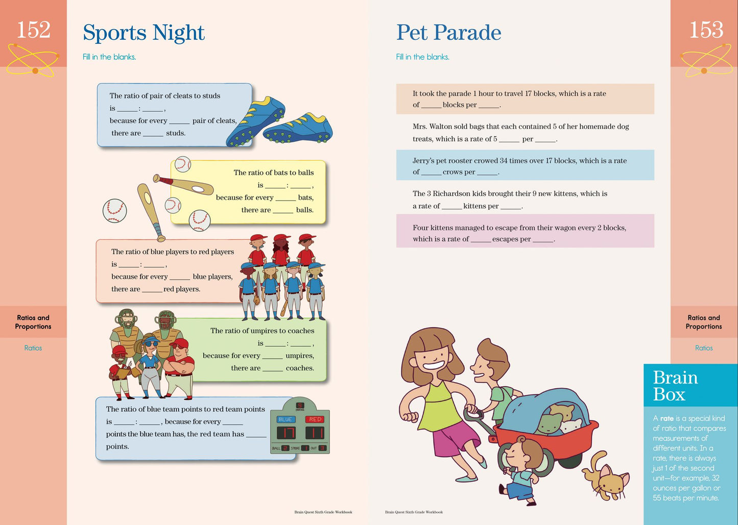 Brain Quest Workbook: 6th Grade