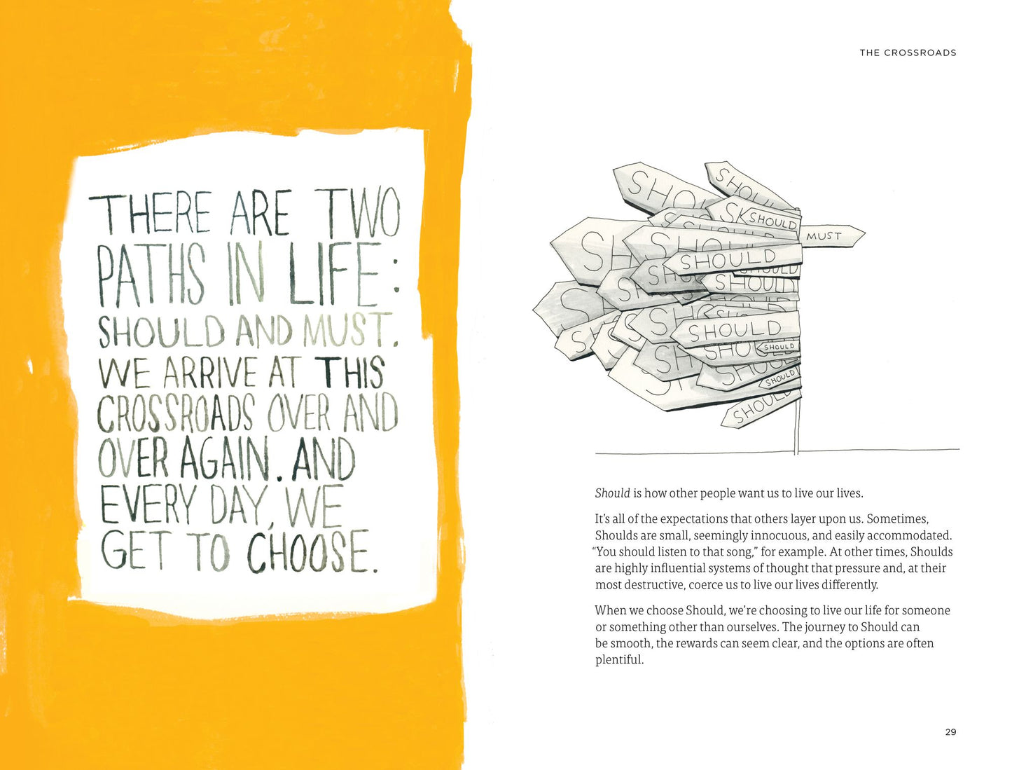 The Crossroads of Should and Must: Find and Follow Your Passion