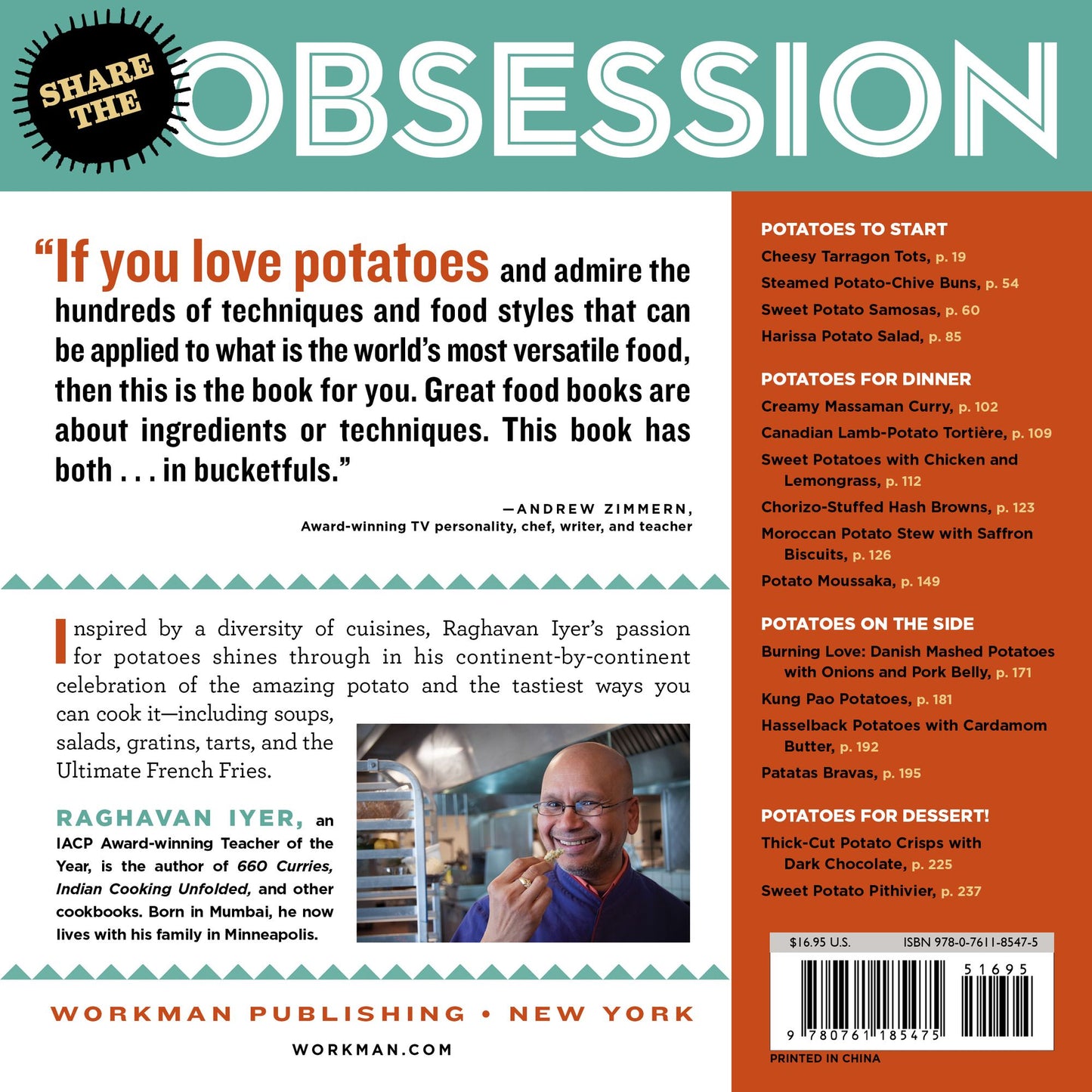Smashed, Mashed, Boiled, and Baked--and Fried, Too!: A Celebration of Potatoes in 75 Irresistible Recipes