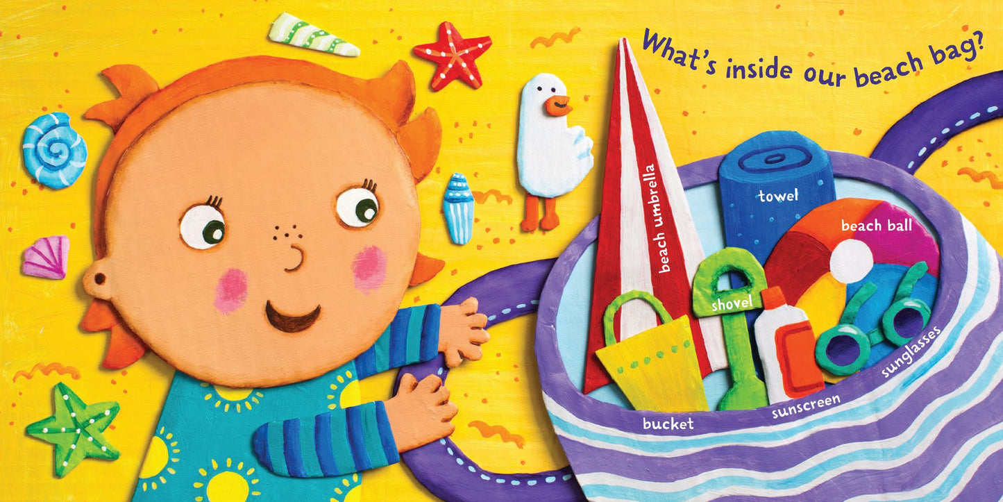 Indestructibles: Beach Baby: Chew Proof * Rip Proof * Nontoxic * 100% Washable (Book for Babies, Newborn Books, Safe to Chew)