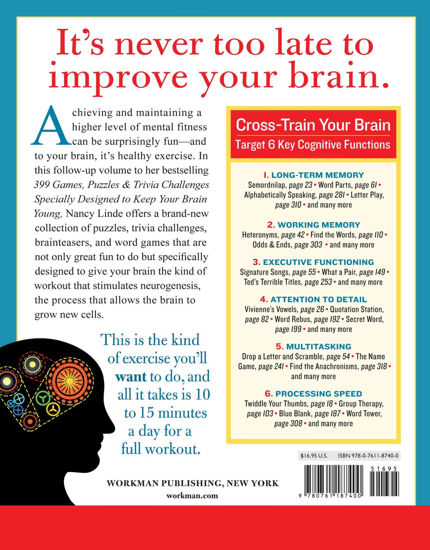 417 More Games, Puzzles & Trivia Challenges Specially Designed to Keep Your Brain Young