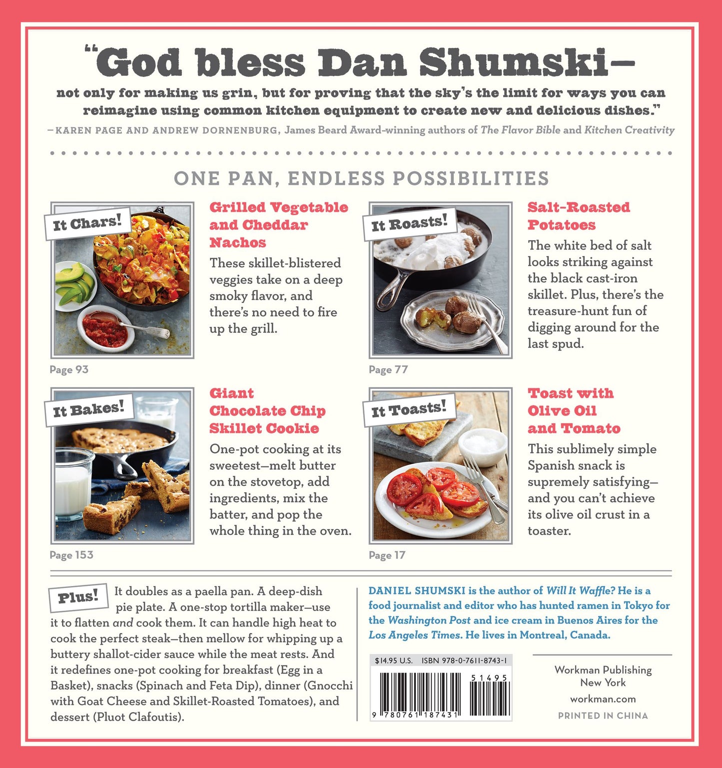 Will It Skillet?: 53 Irresistible and Unexpected Recipes to Make in a Cast-Iron Skillet
