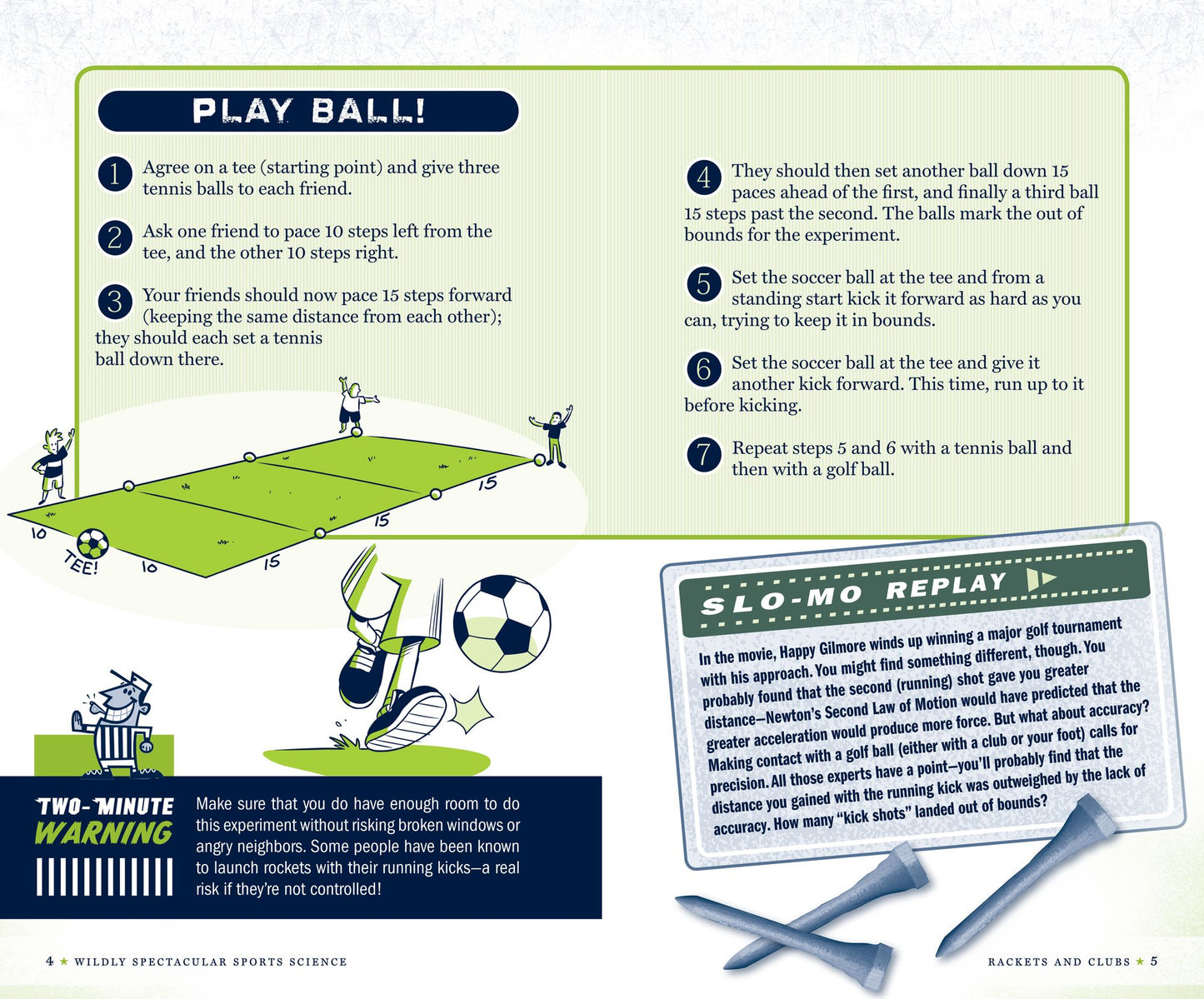 The Book of Wildly Spectacular Sports Science: 54 All-Star Experiments