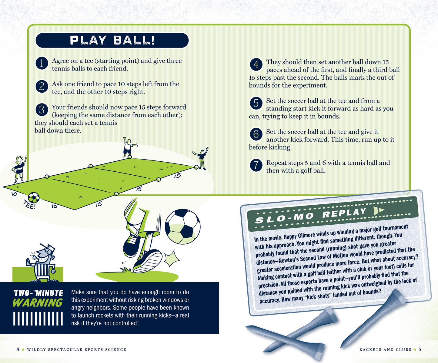 The Book of Wildly Spectacular Sports Science: 54 All-Star Experiments