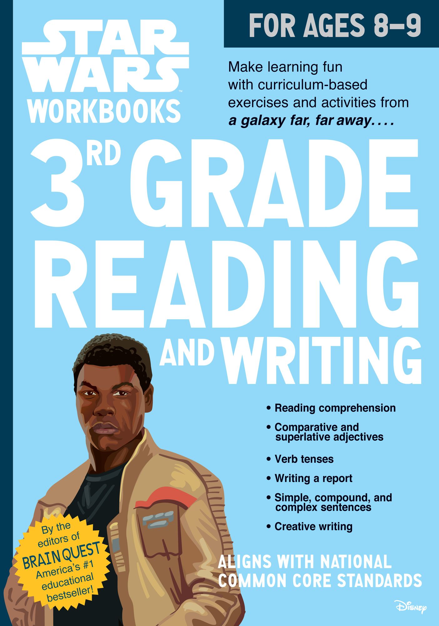 Star Wars Workbook: 3rd Grade Reading and Writing