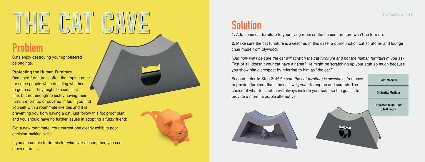Engineering for Cats: Better the Life of Your Pet with10 Cat-Approved Projects