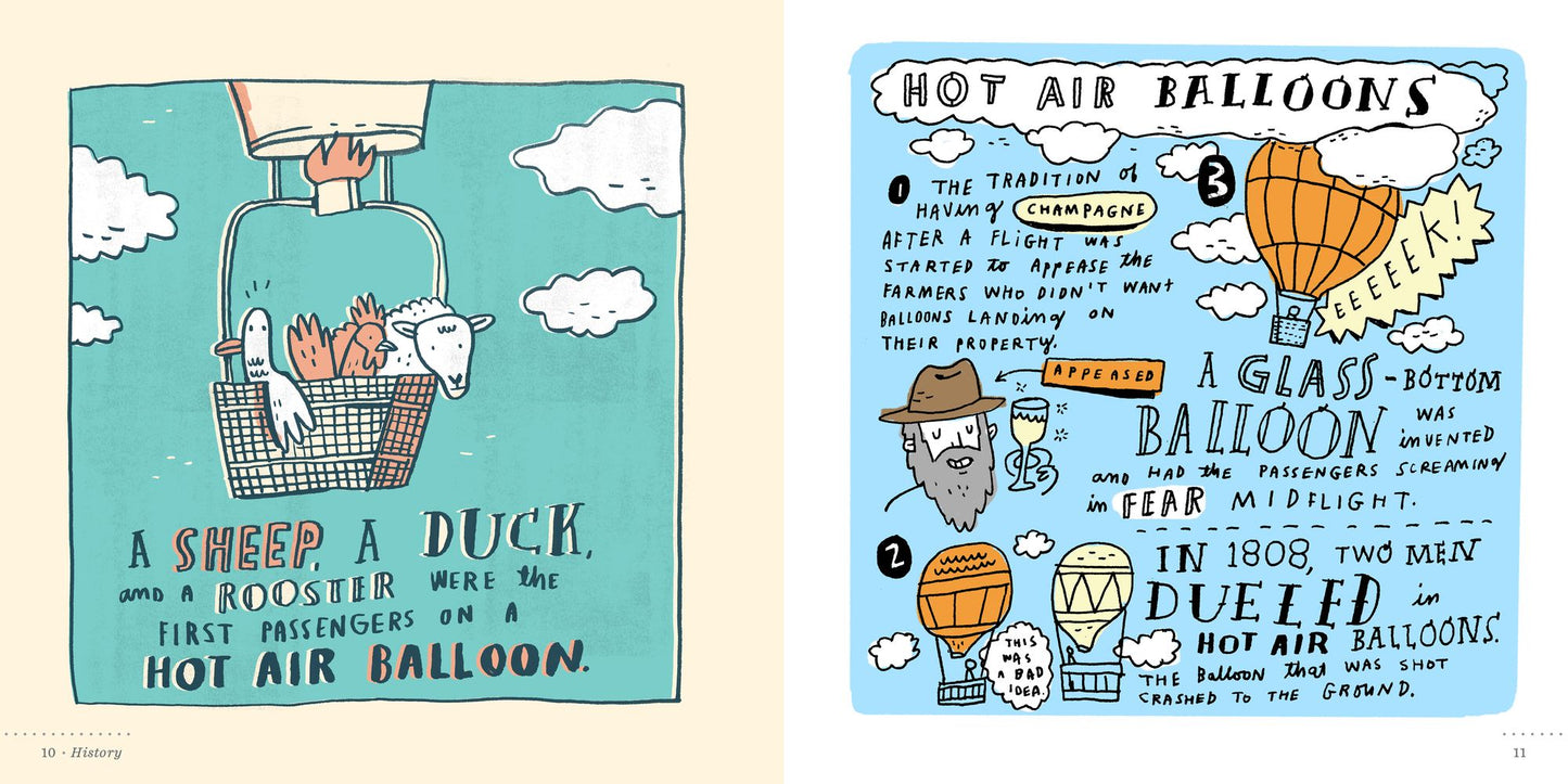 Random Illustrated Facts: A Collection of Curious, Weird, and Totally Not Boring Things to Know