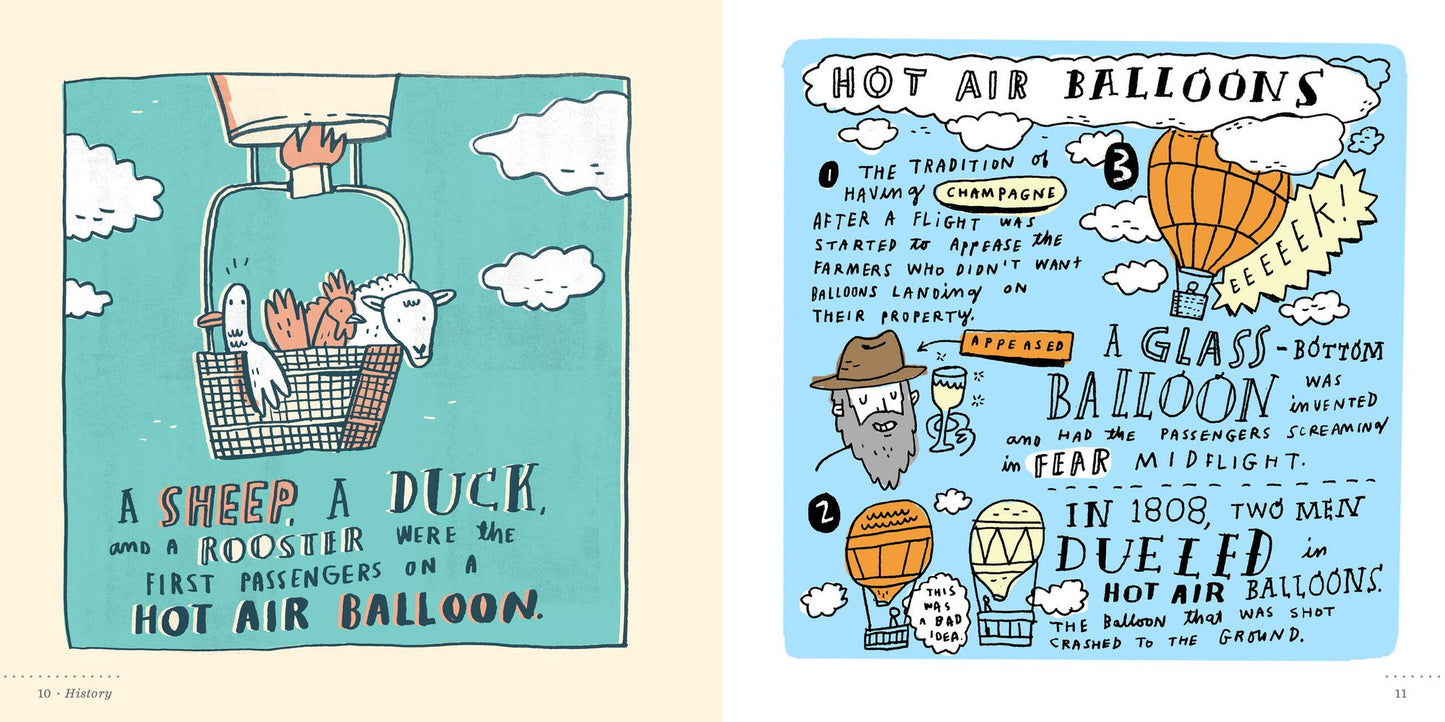 Random Illustrated Facts: A Collection of Curious, Weird, and Totally Not Boring Things to Know