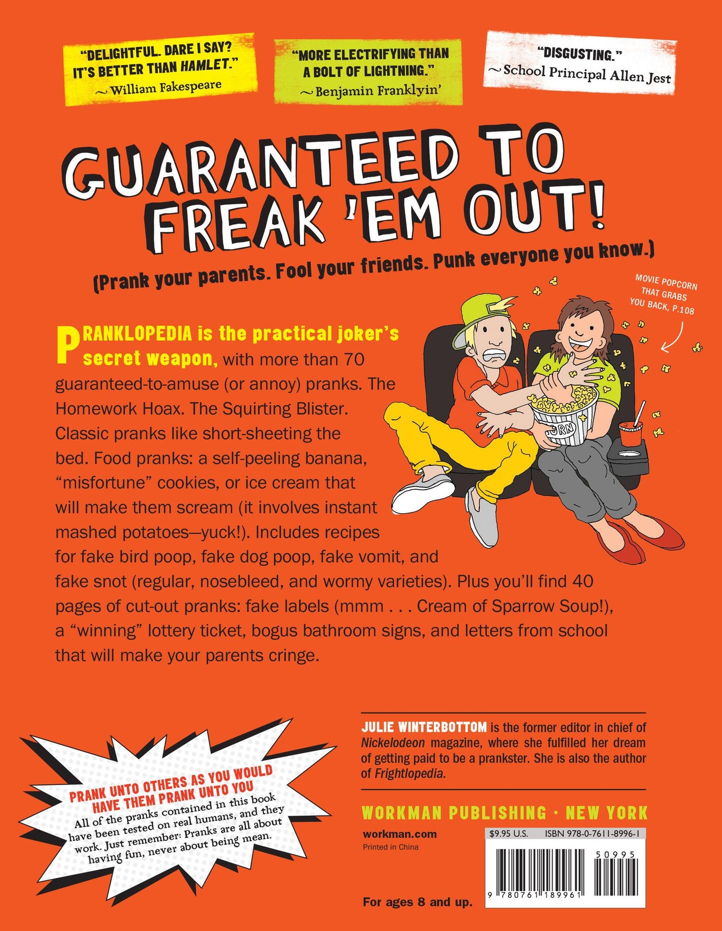 Pranklopedia: The Funniest, Grossest, Craziest, Not-Mean Pranks on the Planet!