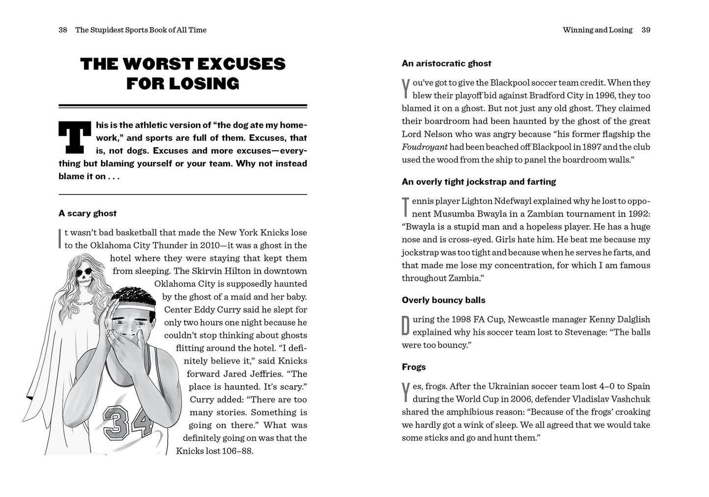 The Stupidest Sports Book of All Time: Hilarious Blunders, Bloopers, Oddities, Quotes, and More from the World of Sports