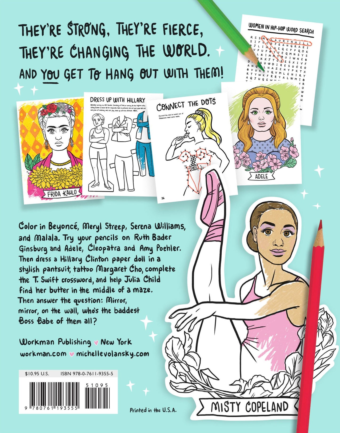 Boss Babes: A Coloring and Activity Book for Grown-Ups