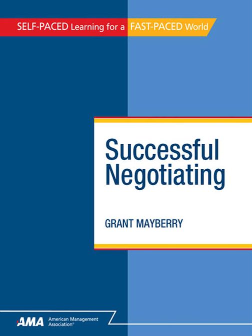 Successful Negotiating: EBook Edition