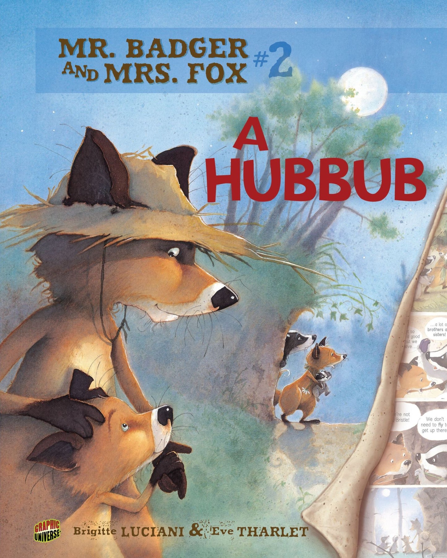 A Hubbub (Mr. Badger and Mrs. Fox Series #2)