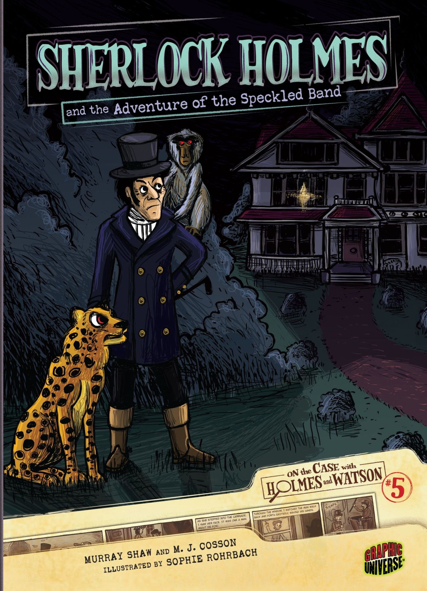 Sherlock Holmes and the Adventure of the Speckled Band (On the Case with Holmes and Watson Series #5)