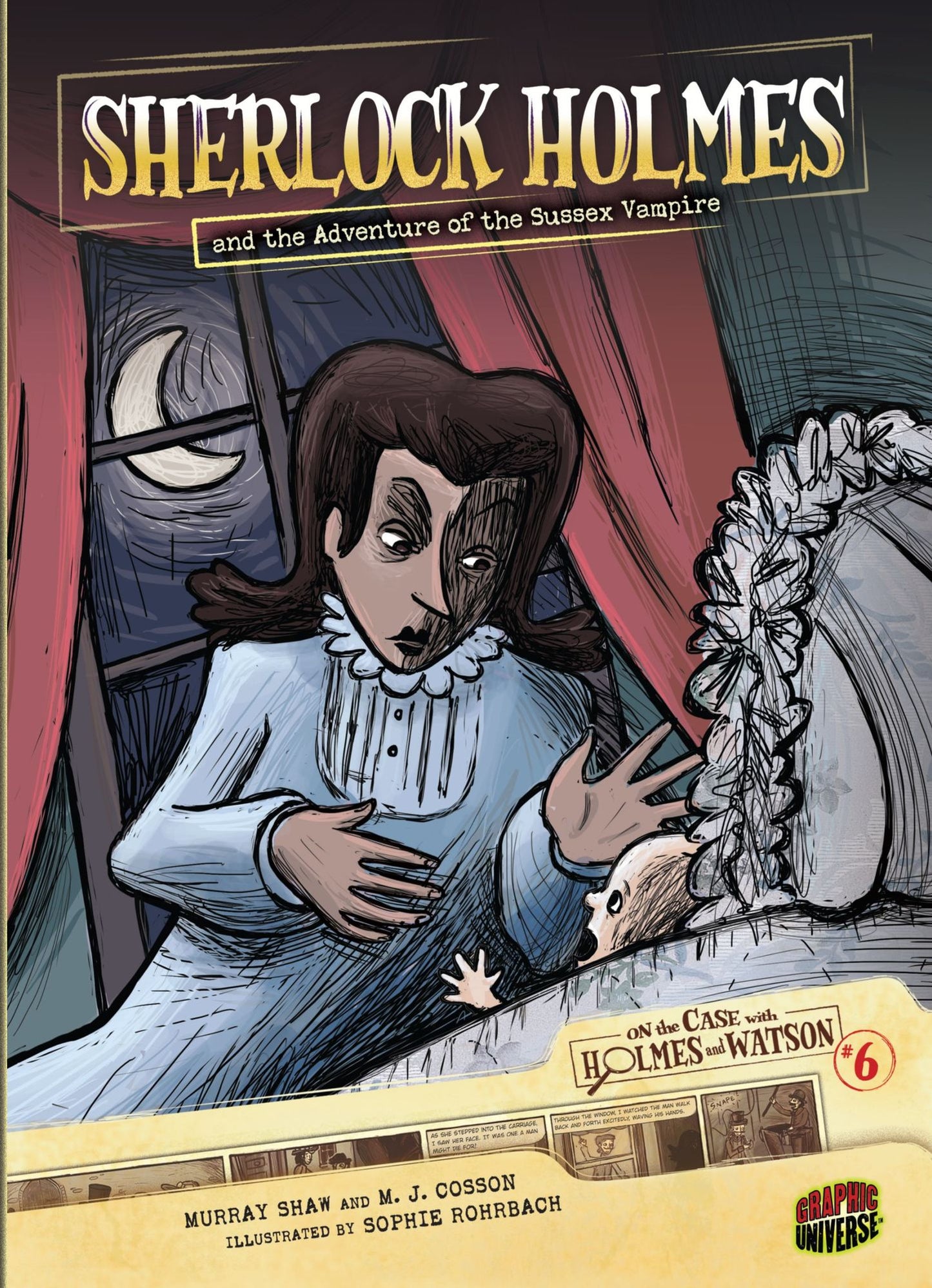 Sherlock Holmes and the Adventure of the Sussex Vampire (On the Case with Holmes and Watson Series #6)