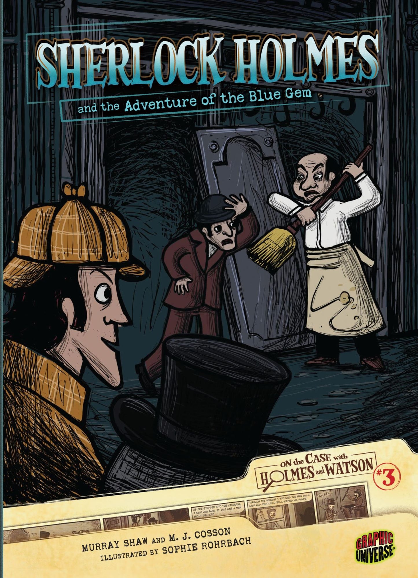 Sherlock Holmes and the Adventure of the Blue Gem (On the Case with Holmes and Watson Series #3)