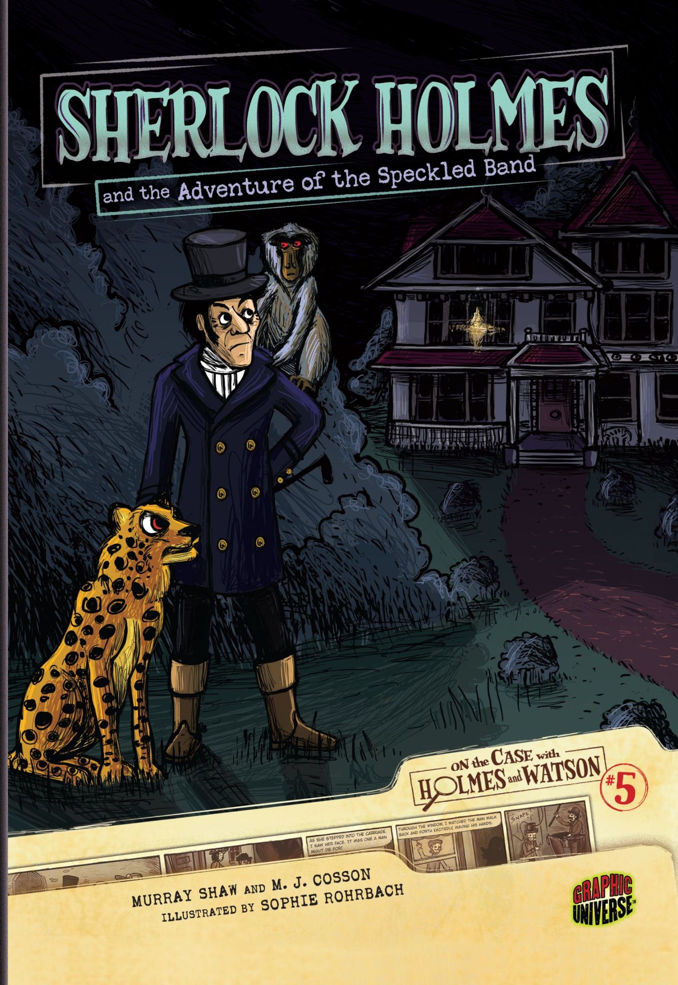 Sherlock Holmes and the Adventure of the Speckled Band (On the Case with Holmes and Watson Series #5)
